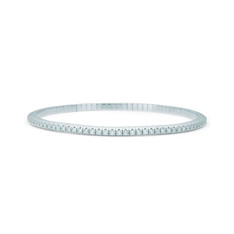 ToftJessen Exclusive Tennisarmbånd m. hvide diamanter