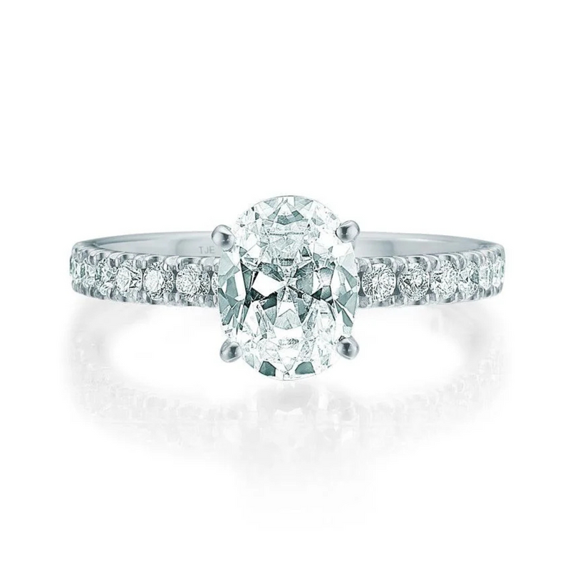 The Oval diamantring