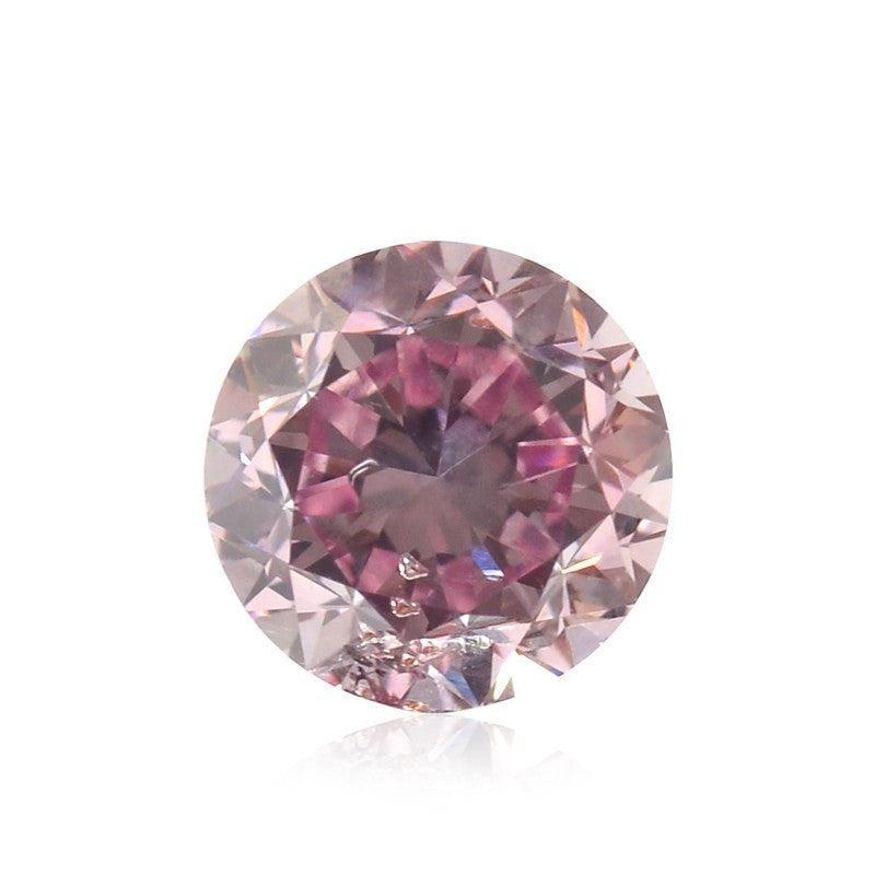 Fancy Intense Purplish Pink/SI2 diamant på 0,42 carat