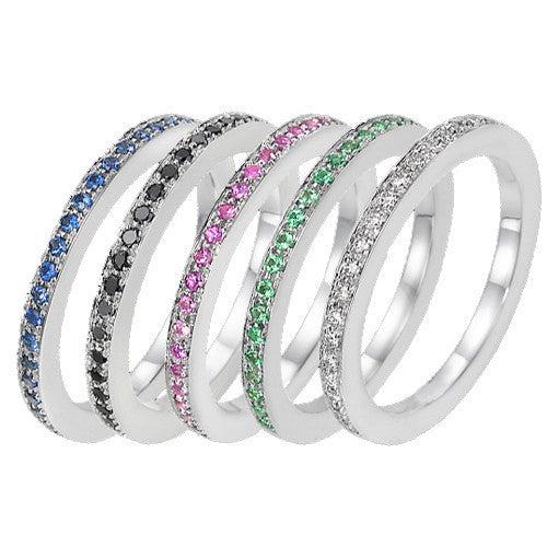Shade alliancering m. pink safir