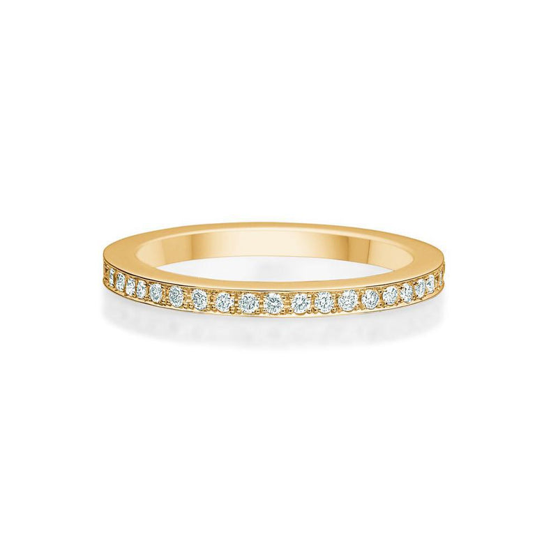 Shade alliancering m. sorte diamante