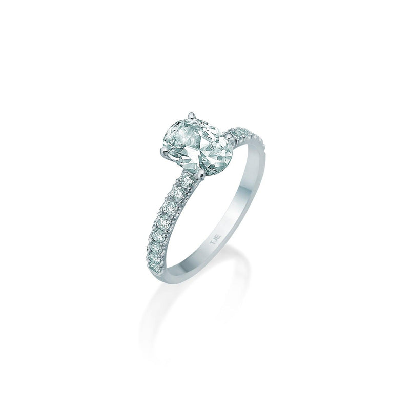 The Oval diamantring