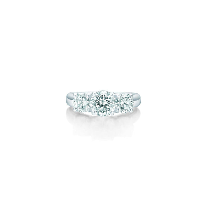 Graceful tre-stens ring