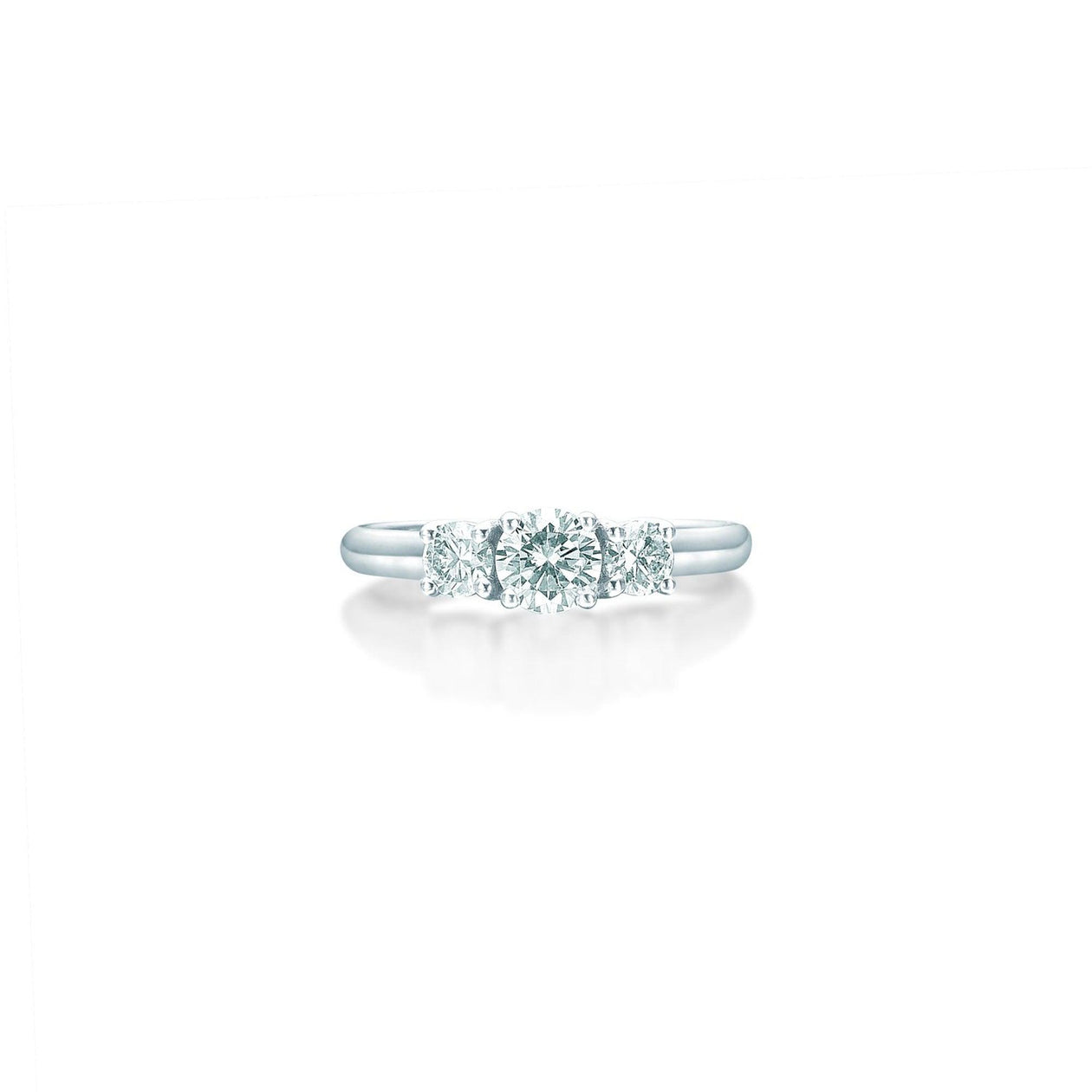Graceful tre-stens ring | Køb hos ToftJessen